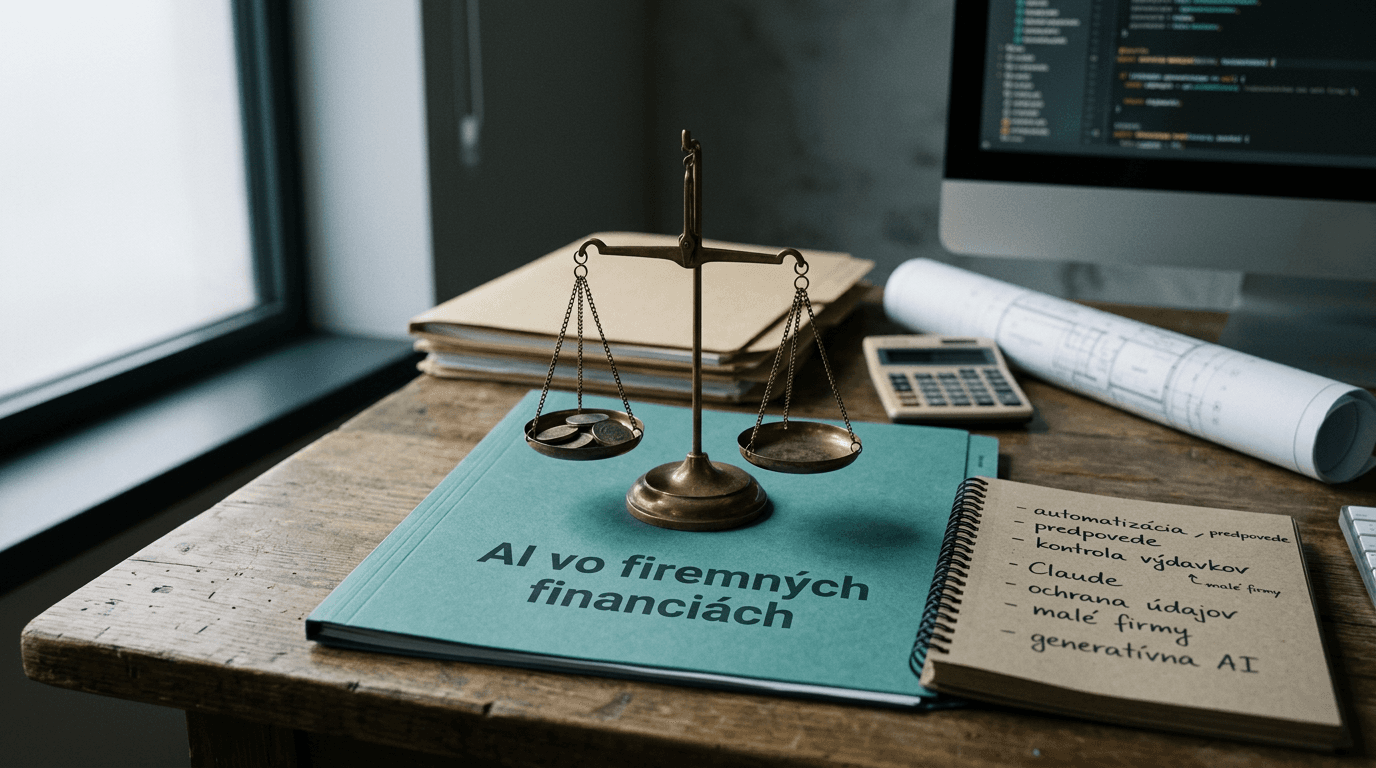 AI vo firemných financiách: kde pomáha a kde končí