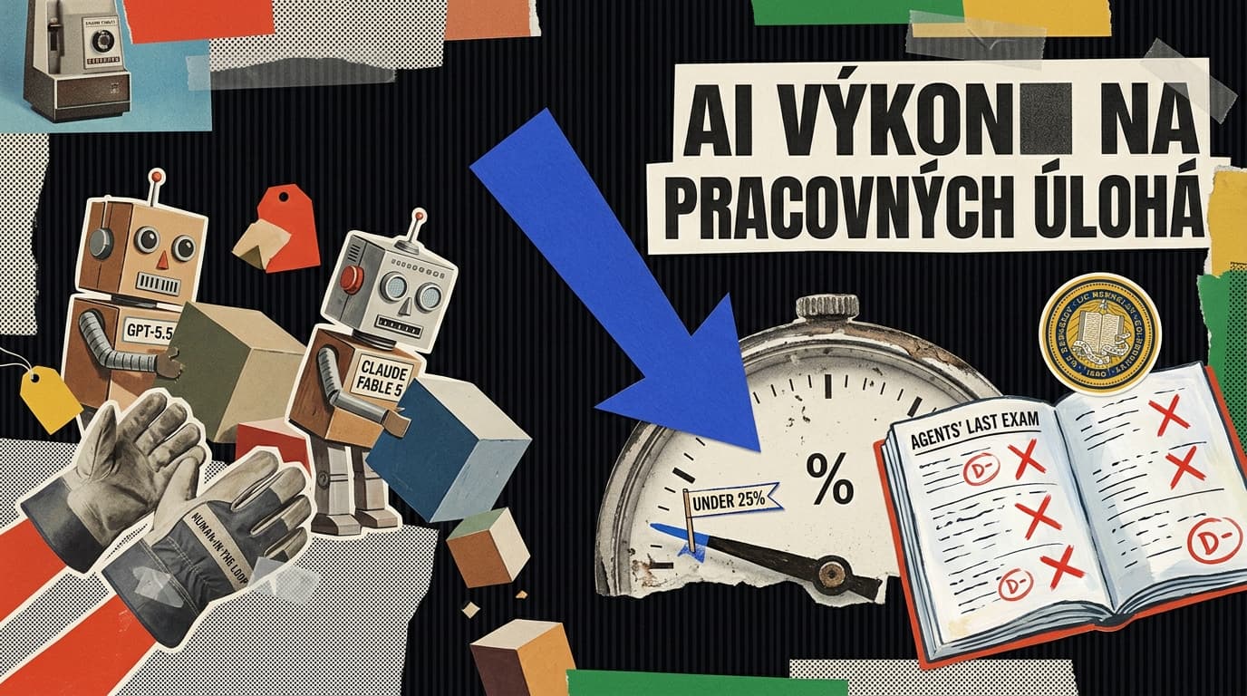 AI výkon na pracovných úlohách: pod 25 %, tvrdí Berkeley