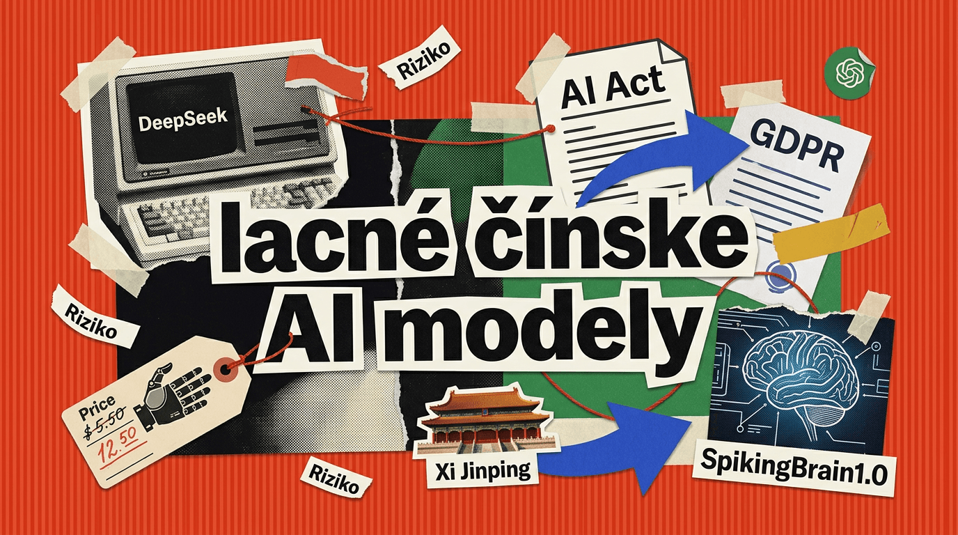 Lacné čínske AI modely: úspora aj riziko pre firmy v EÚ