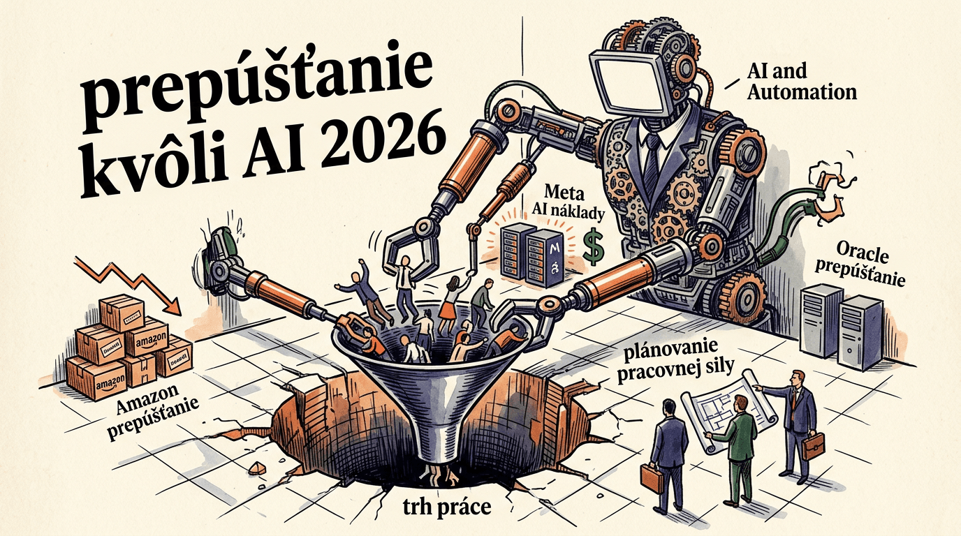 Prepúšťanie kvôli AI 2026: realita alebo krytie nákladov